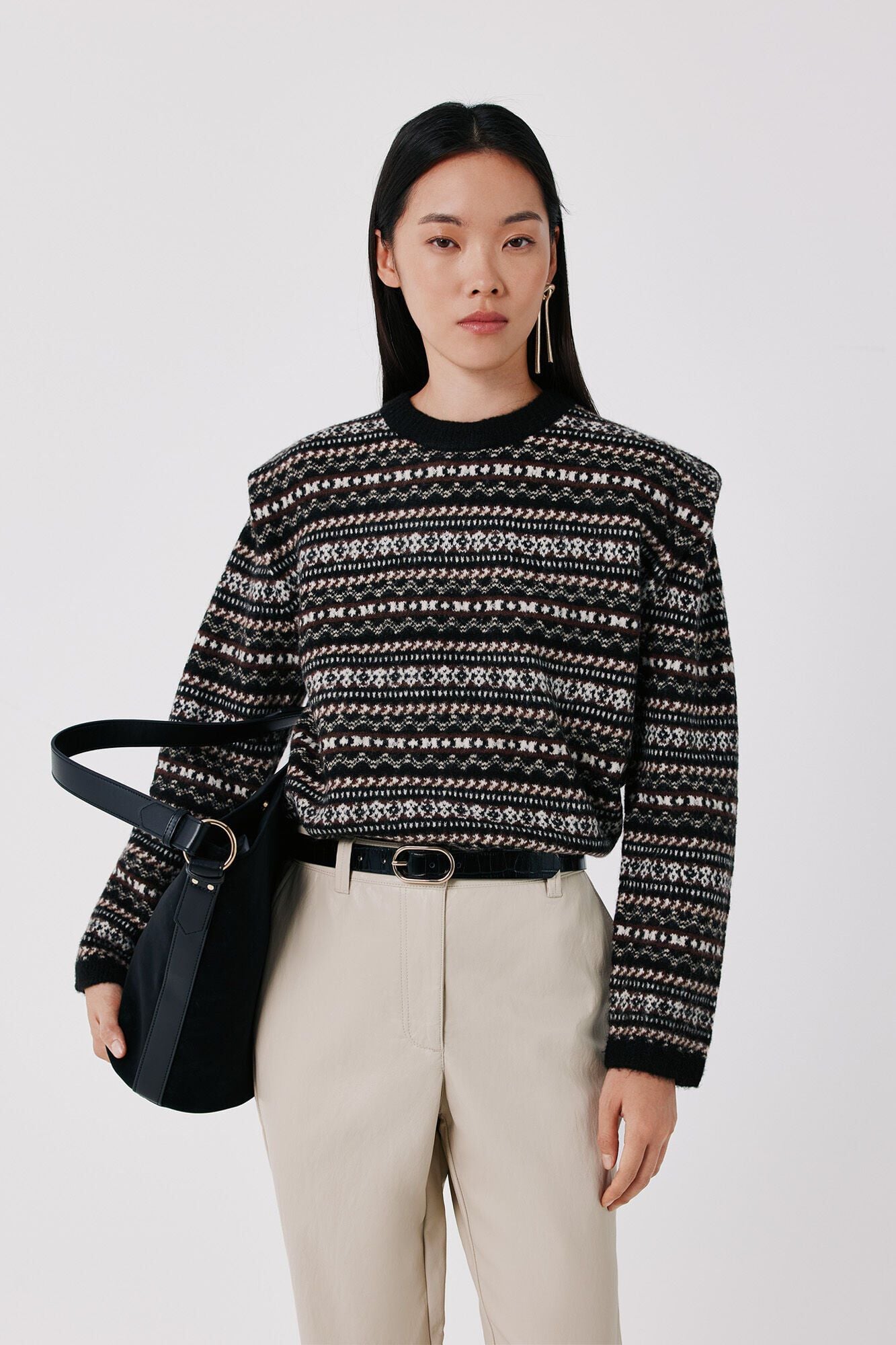 Cortefiel Animal print basic belt