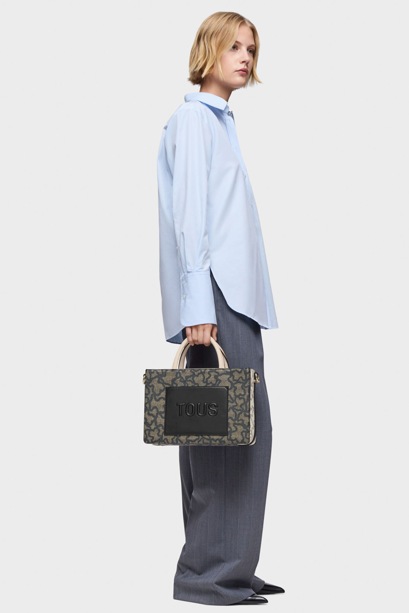 Tous Amaya black Kaos Icon medium shopper Printed brown