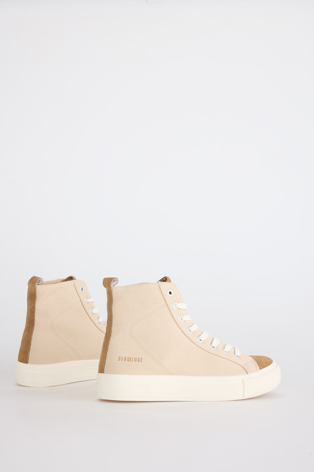 Slowlove High-top trainers Beige