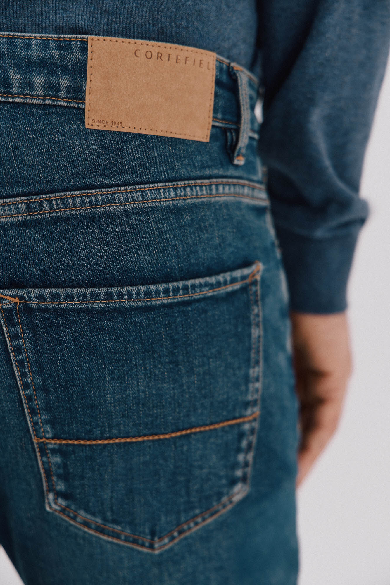 Cortefiel Pantal&oacute;n vaquero slim fit Azul