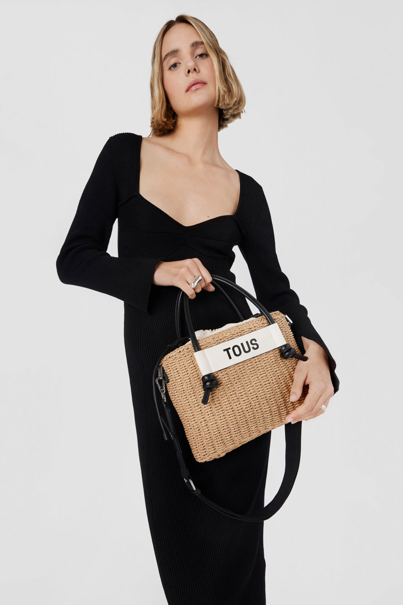 Tous Capazo mediano Scoubidou Beige