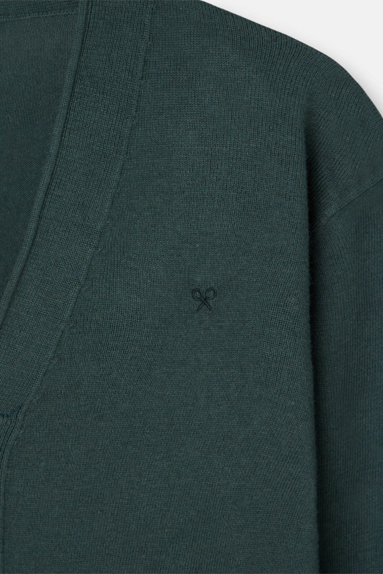 Silbon Casaco de malha cl&aacute;ssico Verde