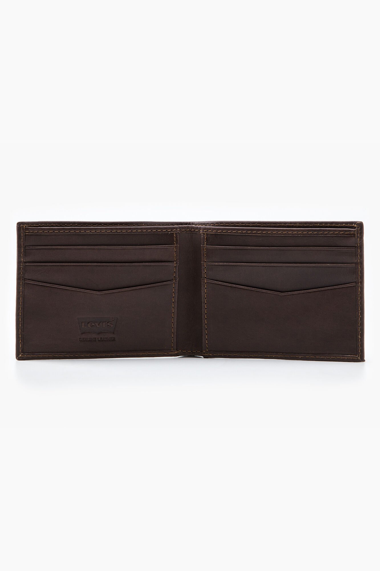 Levi's Cartera casual Levi's&reg; Batwin Marr&oacute;n oscuro