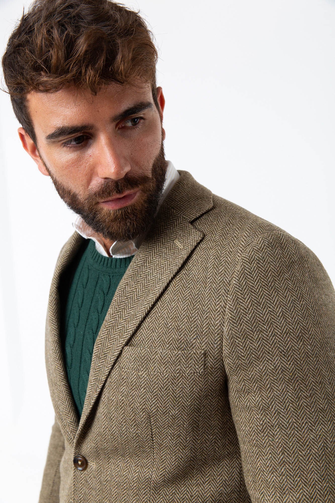 Williot Jaqueta de l&atilde; espiga