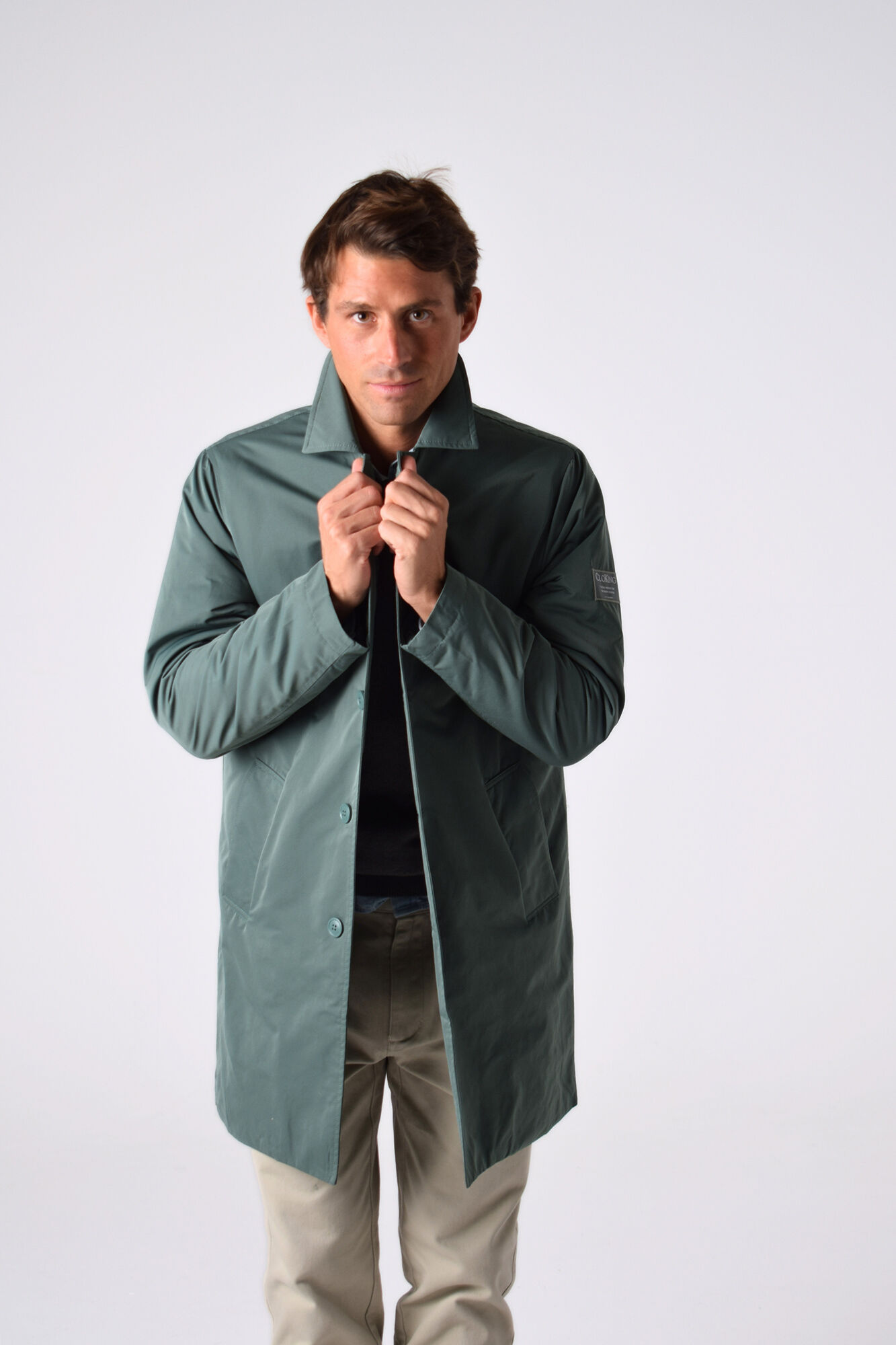 Cloking Trench coat Green