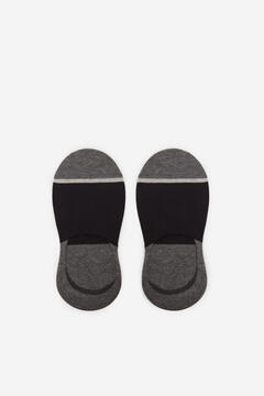 Cortefiel 2 pares calcetines invisibles con coolmax Negro
