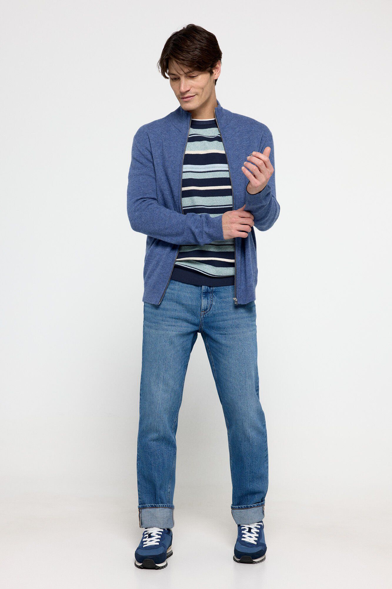 Gant Cardig&atilde; Gant Azul