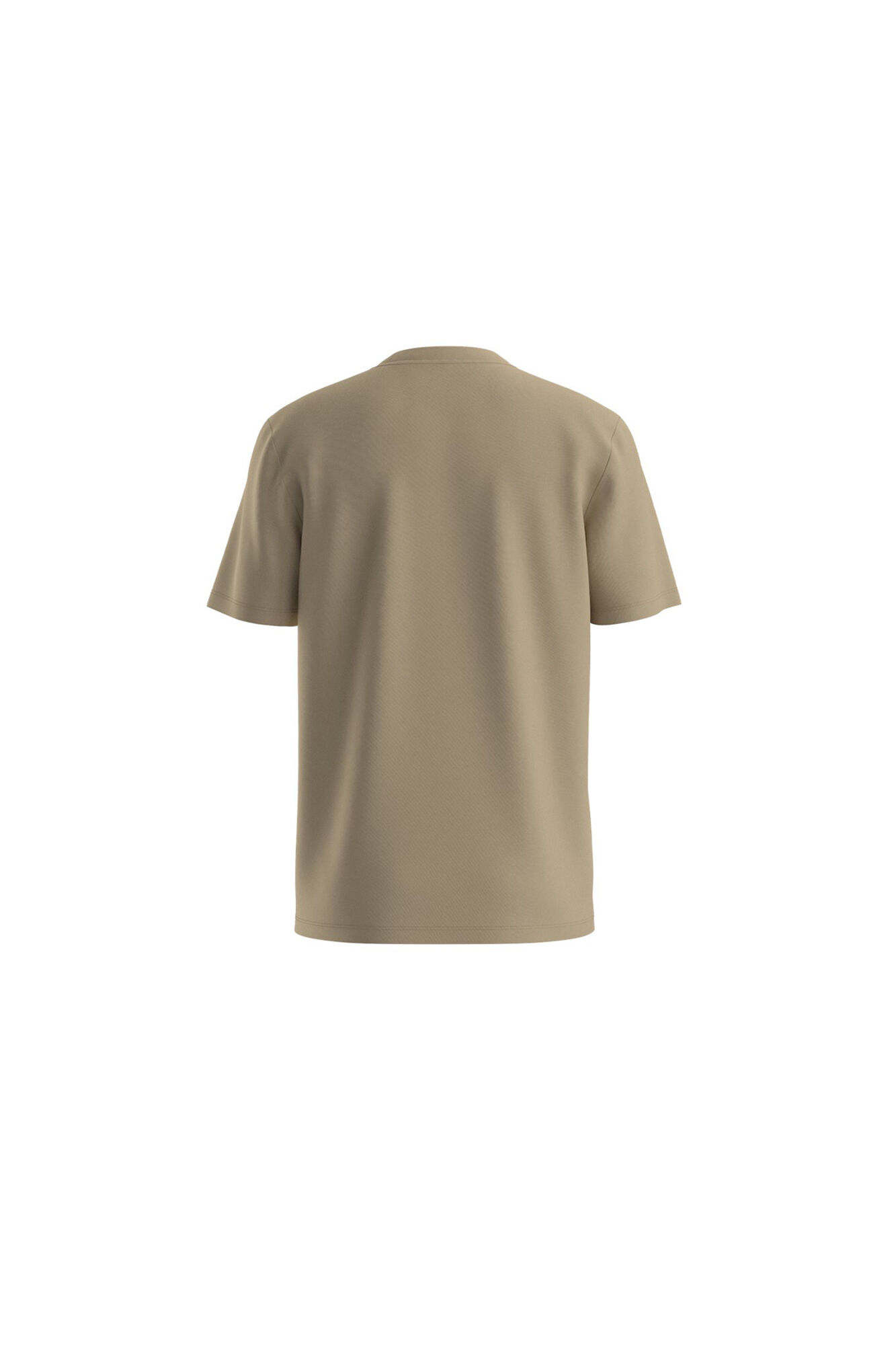 HUGO T-shirt de manga curta Tostado