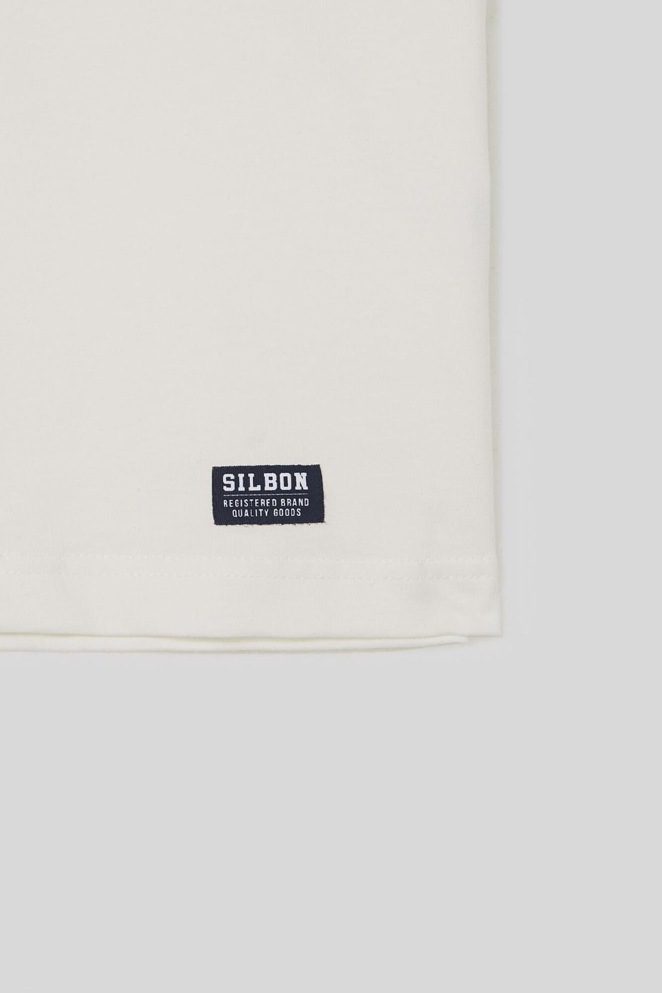 Silbon Camiseta raquetas corporativas blanca Blanco
