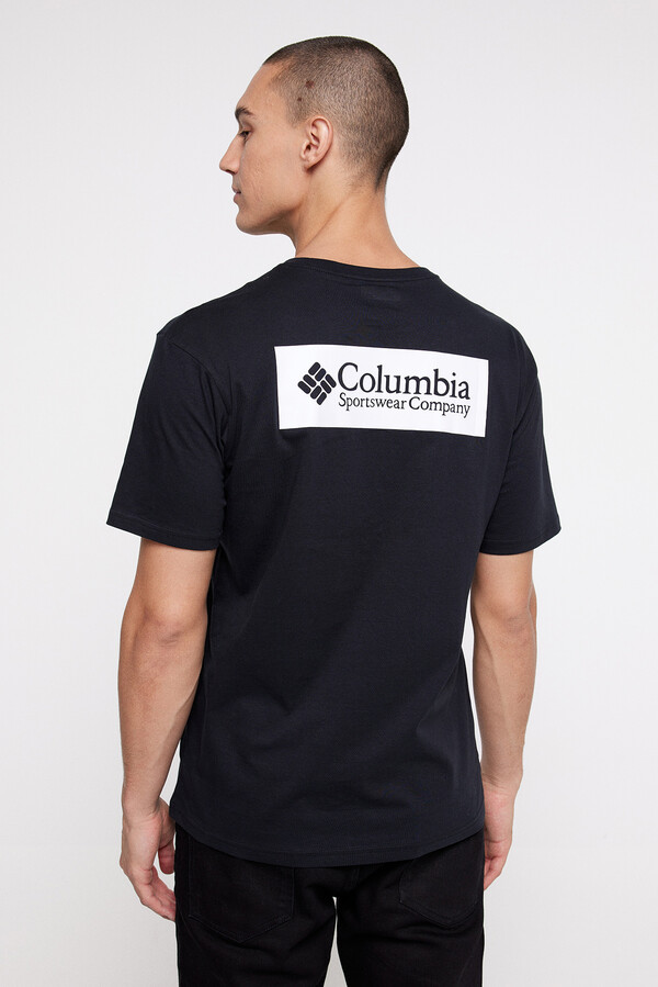Cortefiel North Cascades short-sleeve T-shirt™ Black