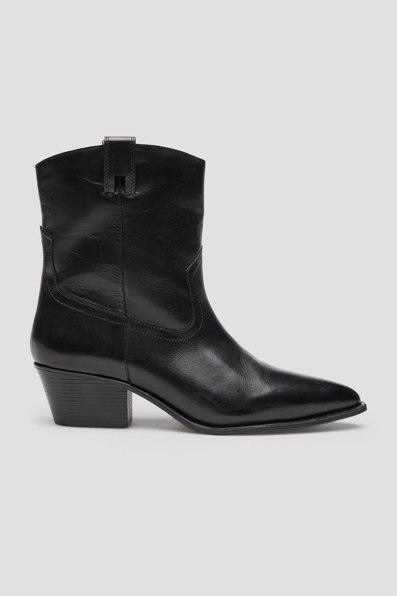 Cortefiel Leather ankle boot