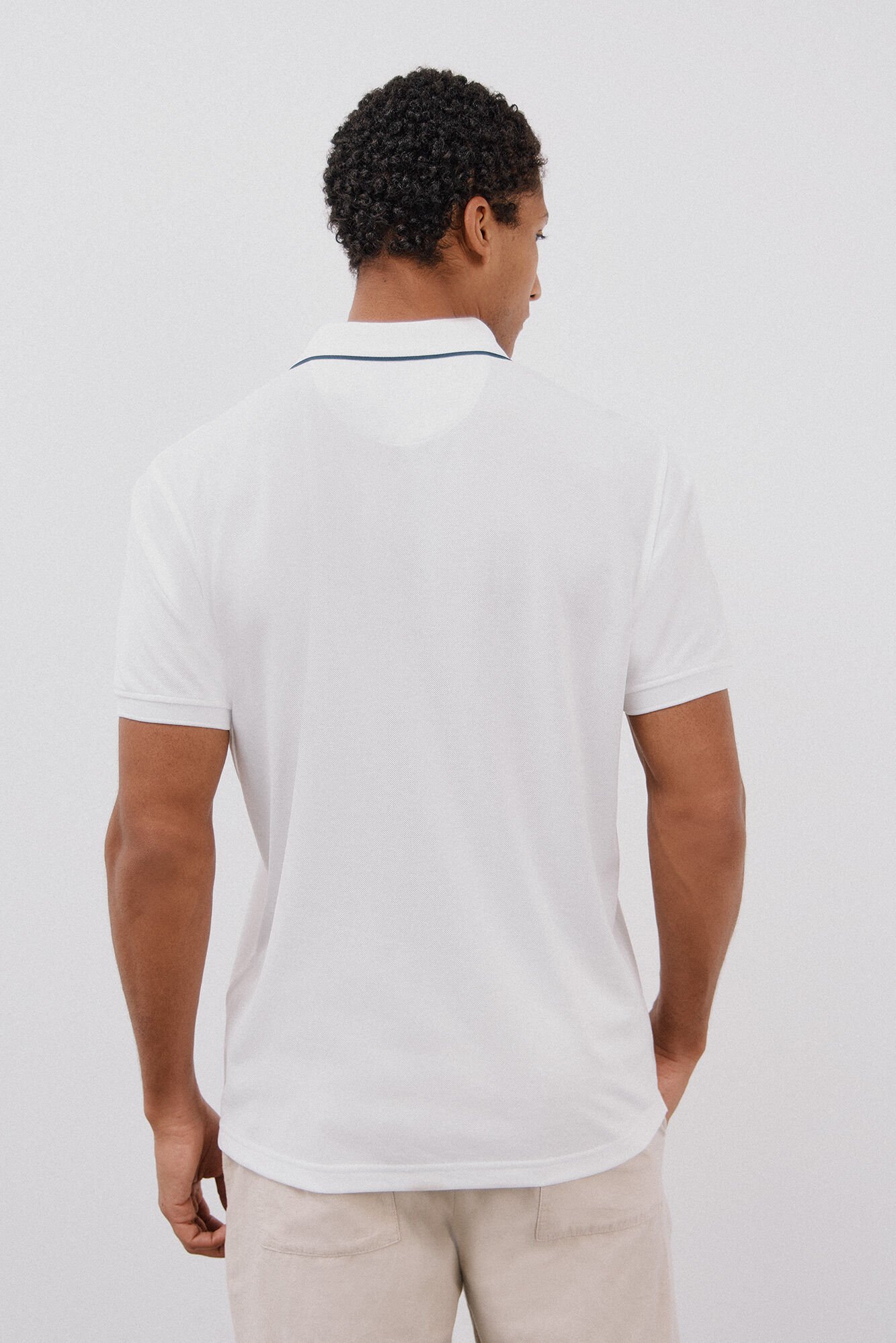 Cortefiel Coolmax&reg; polo  White