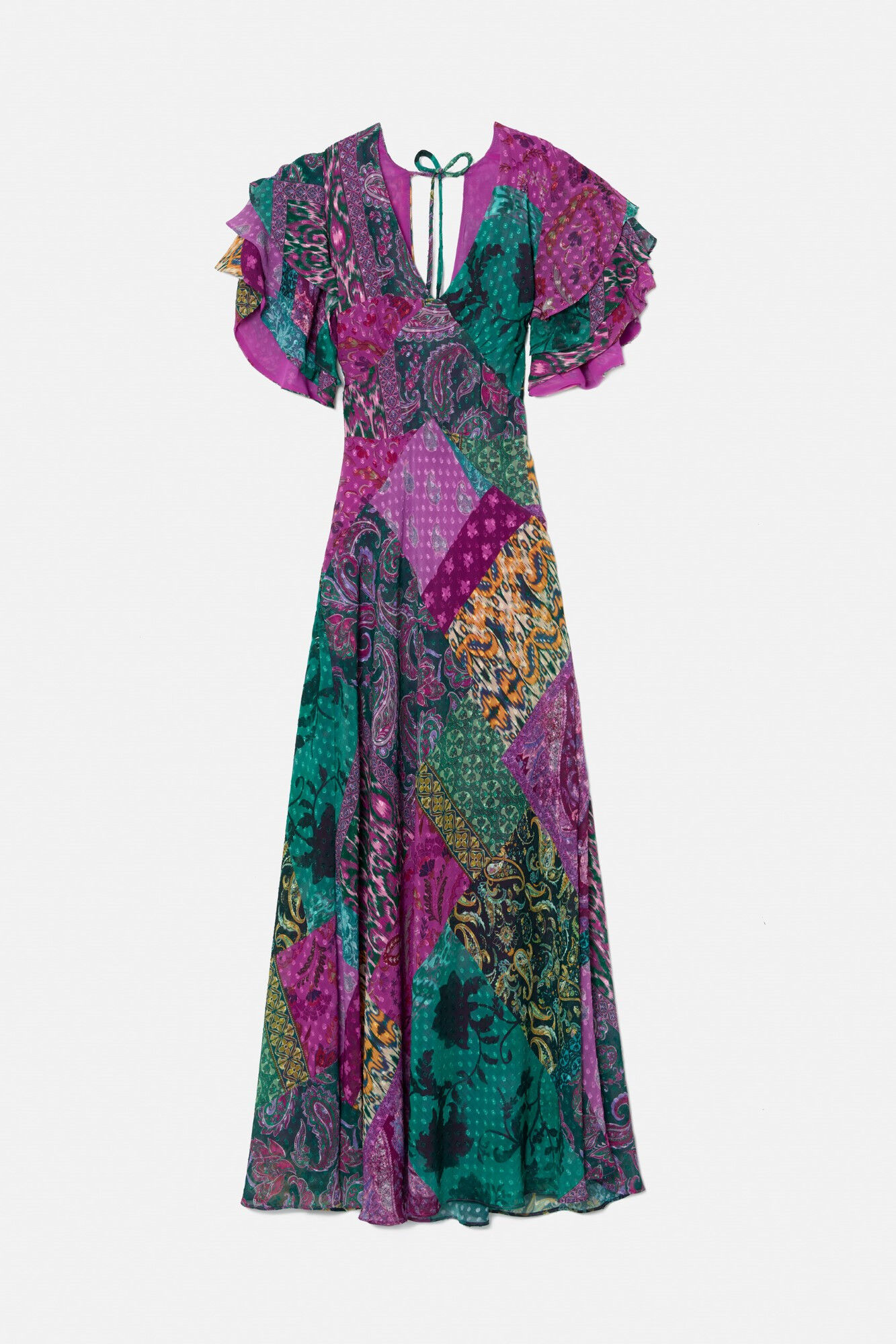 Silbon Vestido Event Collection Danza estampado Multicolor