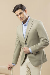 elPulpo Jersey-knit blazer Kaki