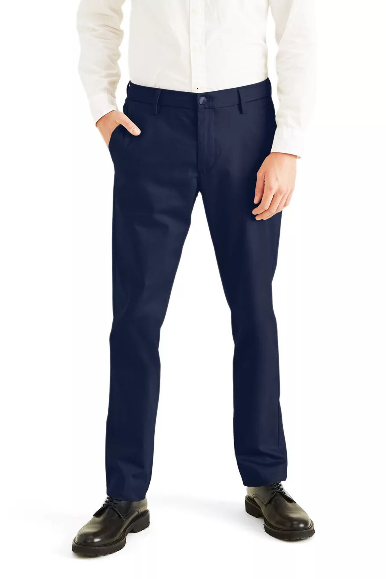 Dockers Cal&ccedil;as slim fit Azul