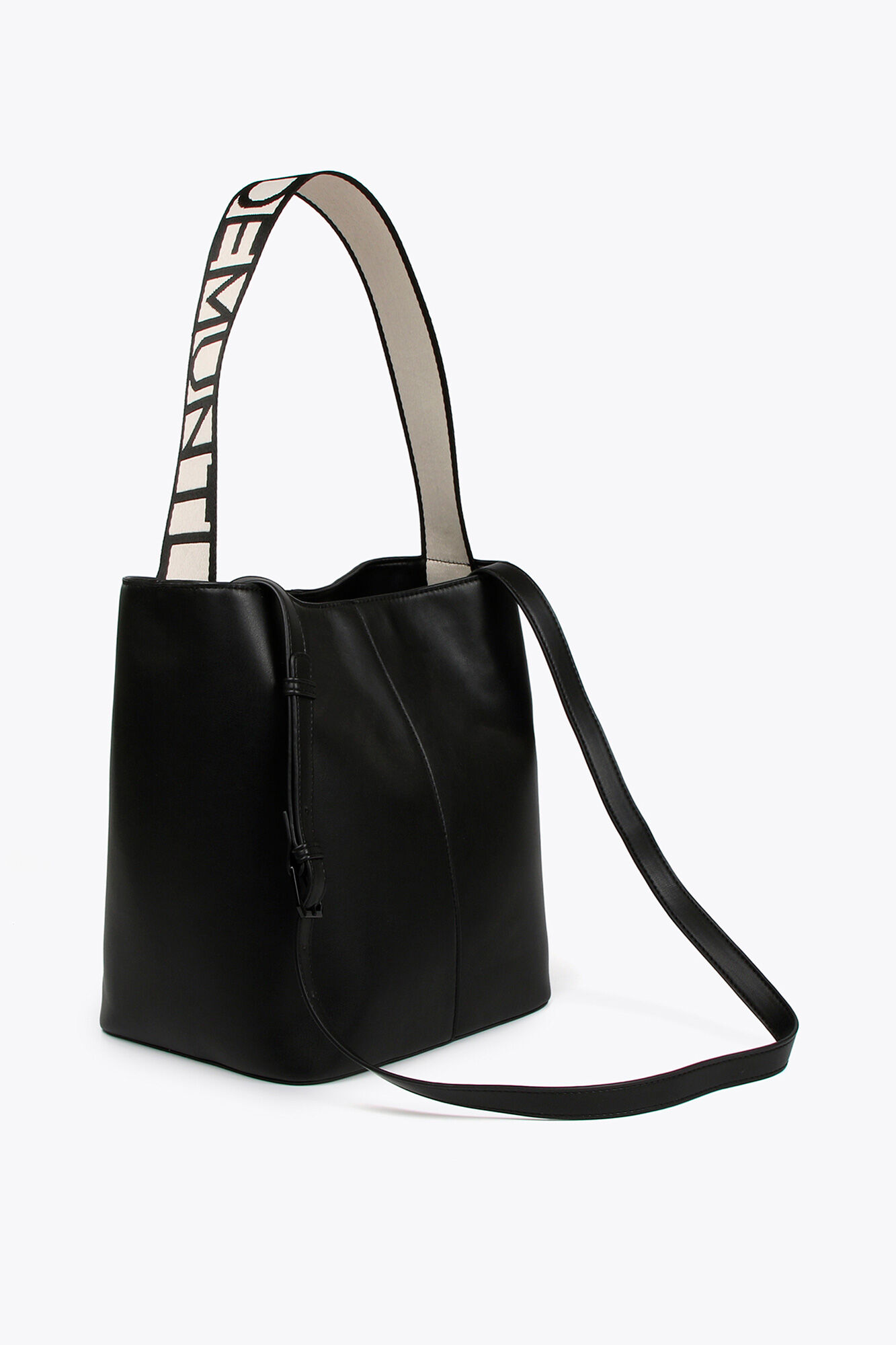 Lola Casademunt Bolsa de compras com al&ccedil;as com logotipo Preto