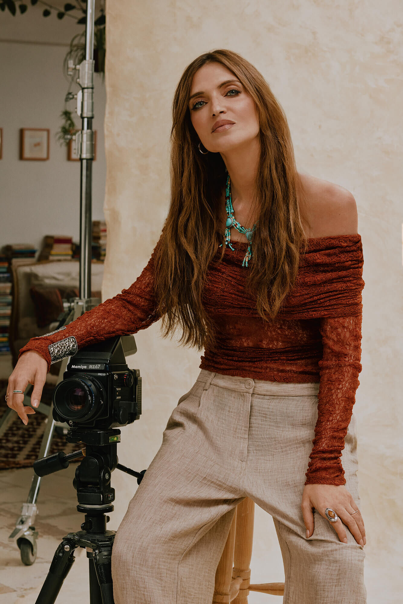 Slowlove Top decotado de lingerie