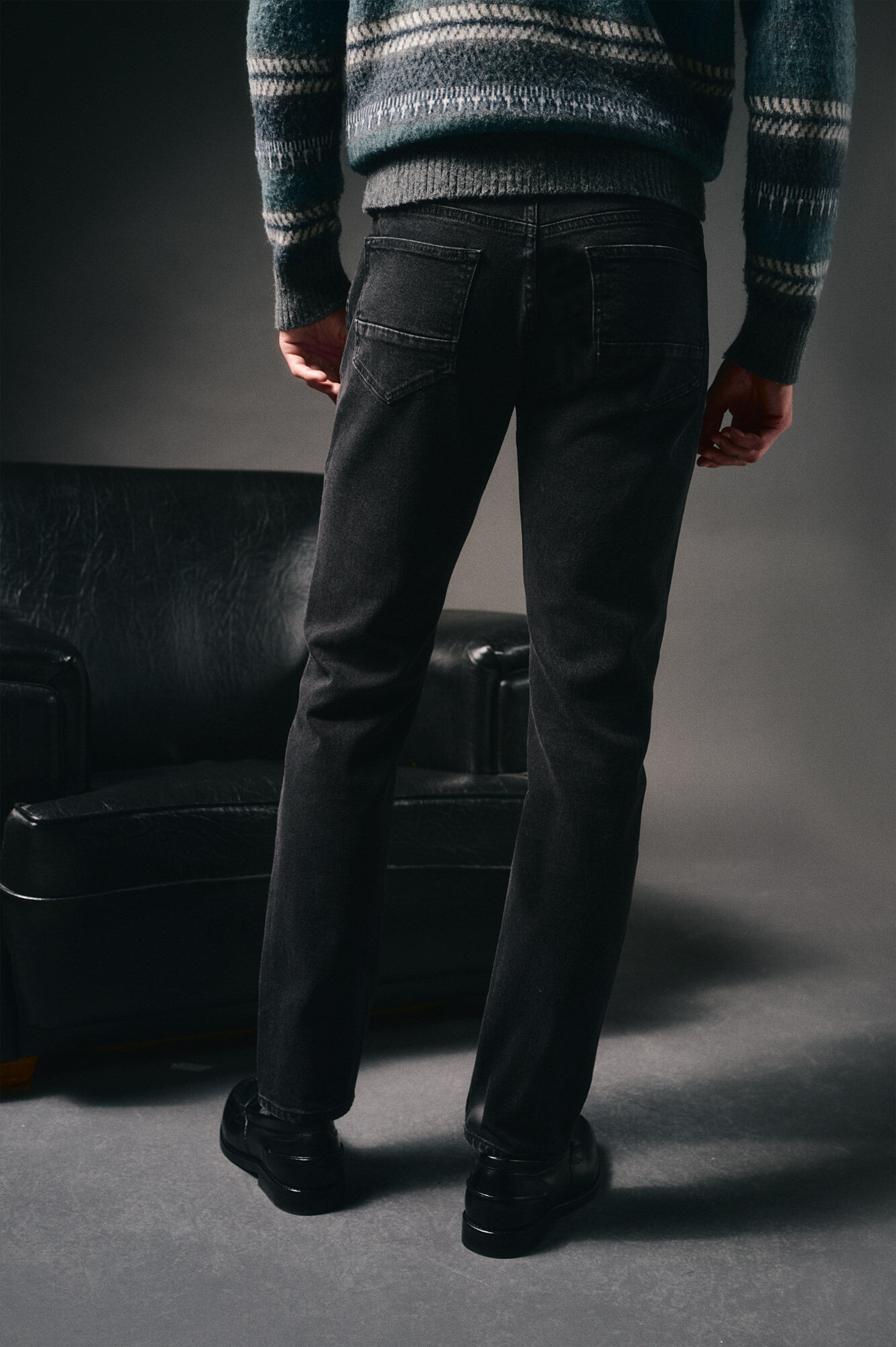 OOTO Pantal&oacute;n vaquero slim fit Negro