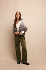 Slowlove Jaqueta curta degrad&ecirc; Cinzento