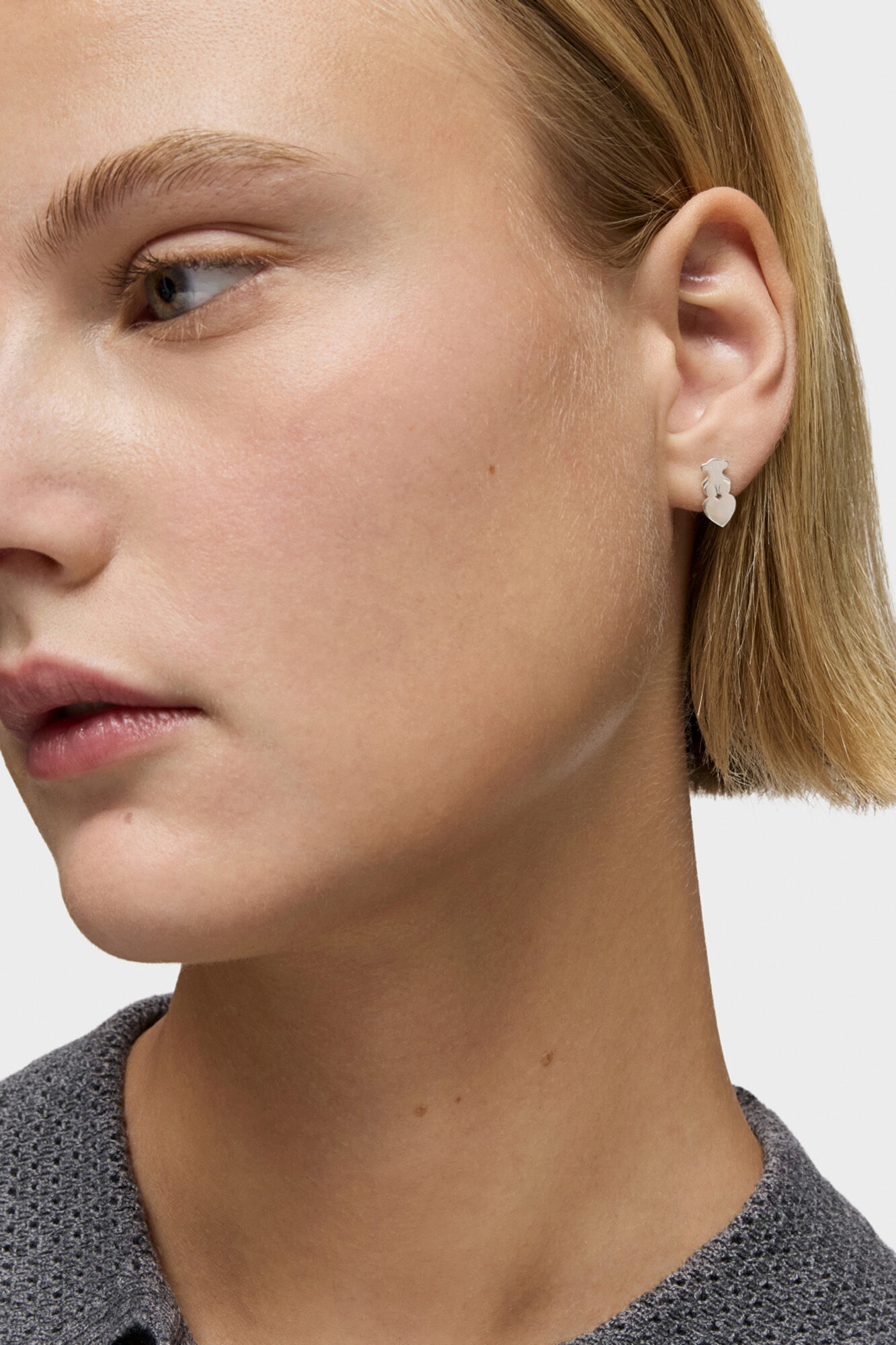 Tous Brincos TOUS Sweet Dolls Cinzento