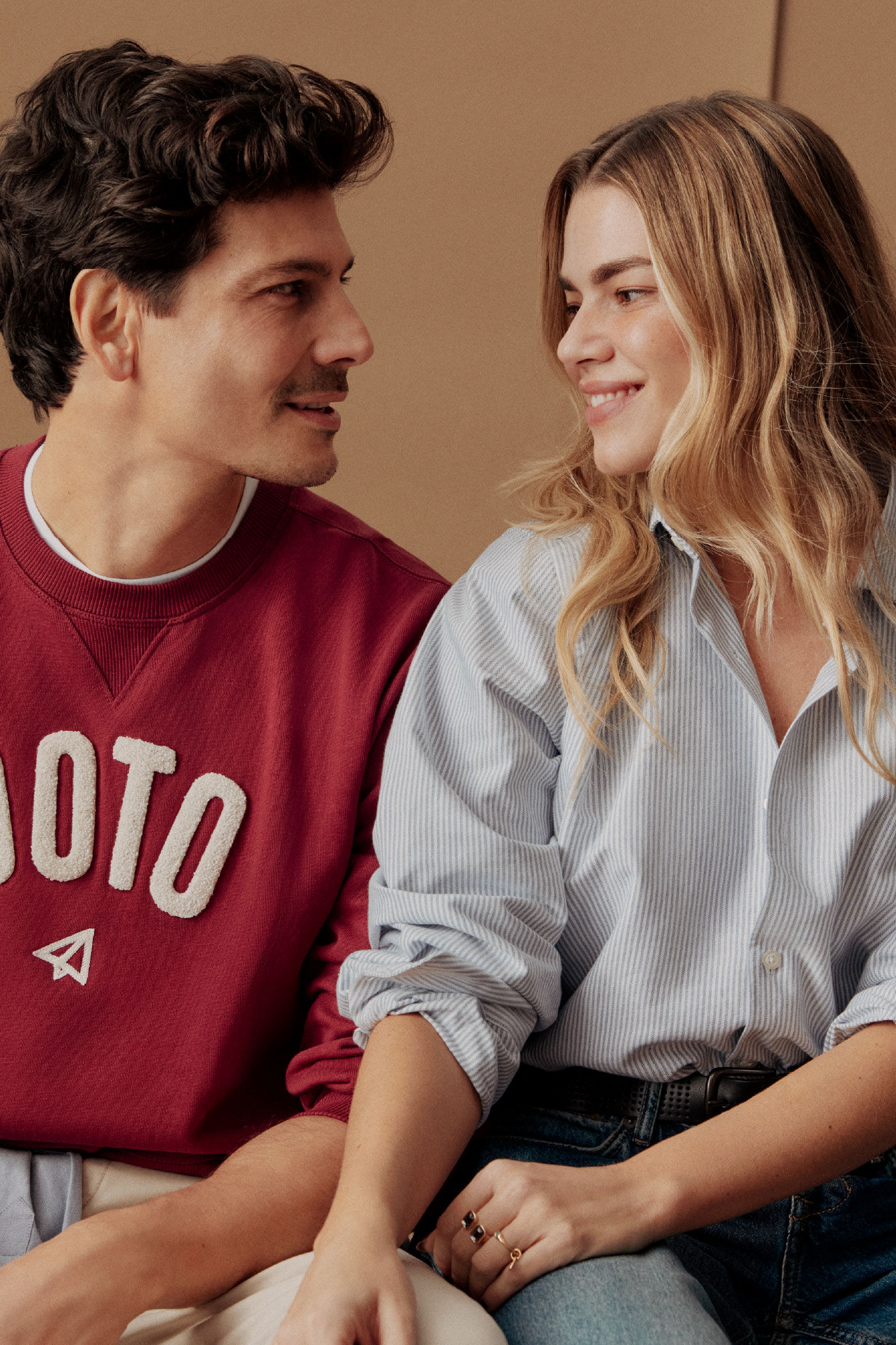 OOTO Logo round neck sweatshirt