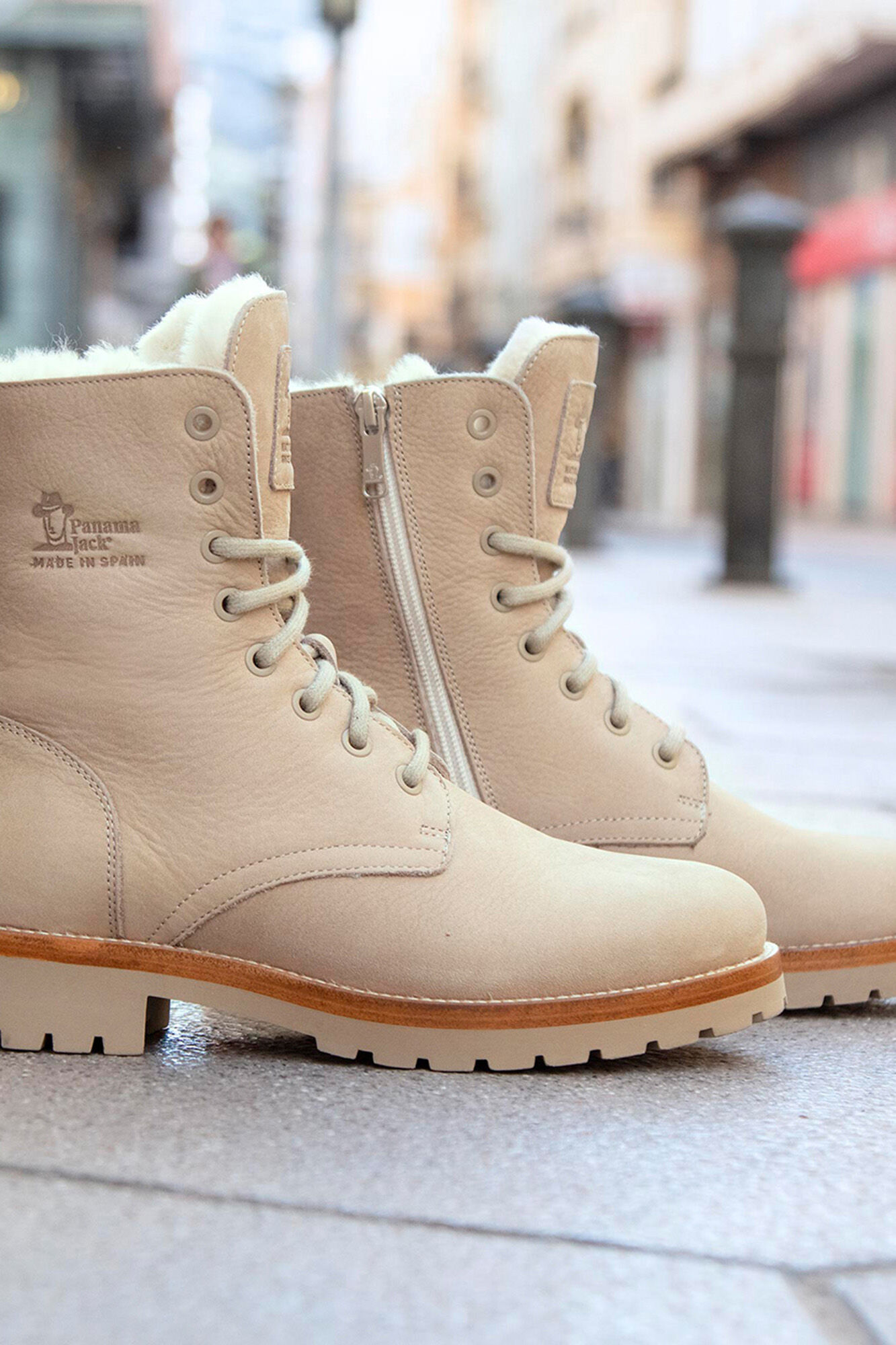 Panama Jack Bota feminina baixa