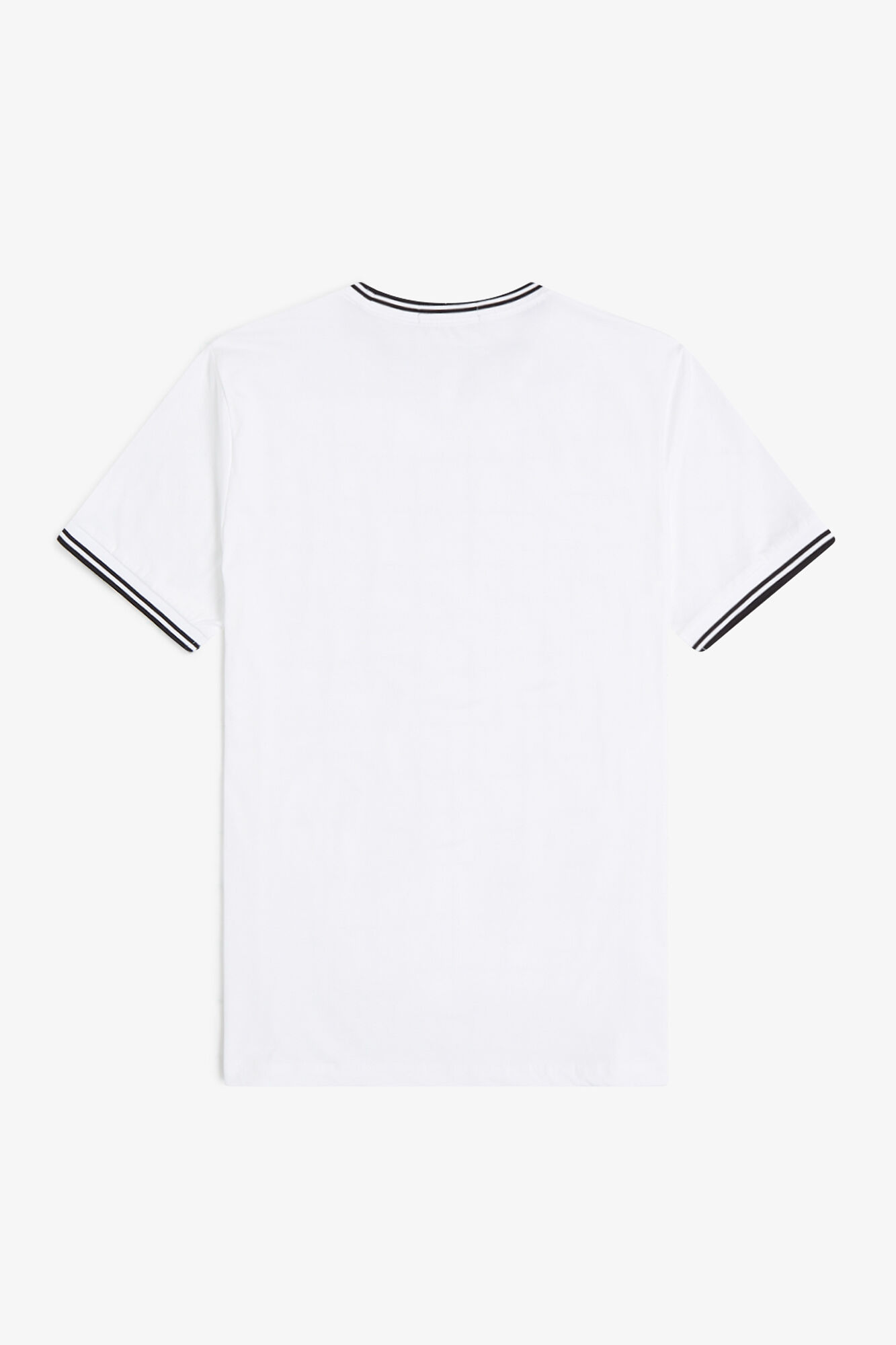 Fred Perry T-shirt masculina de manga curta  Branco