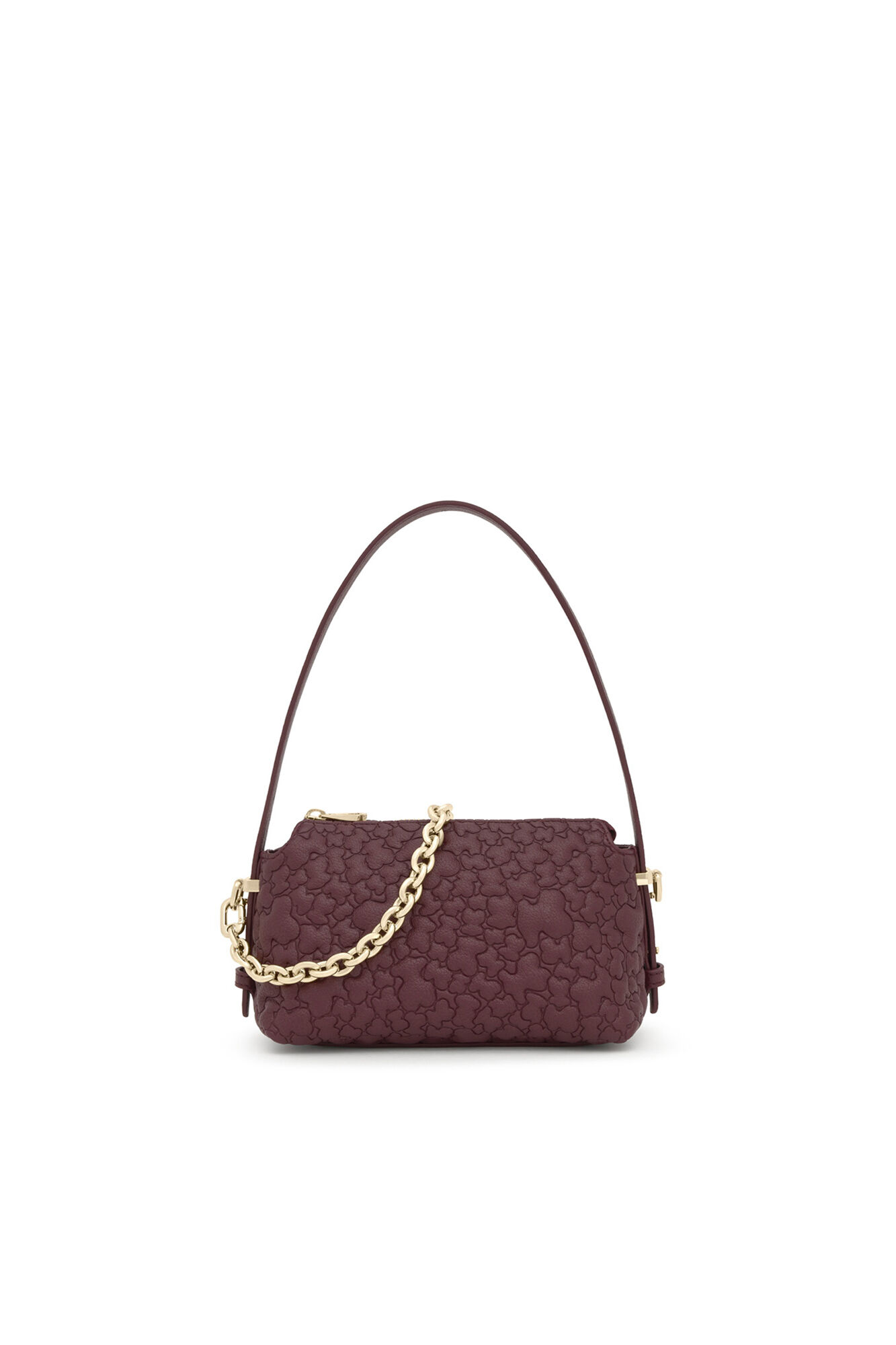 Tous TOUS Puffy Bear Mini Bag Maroon