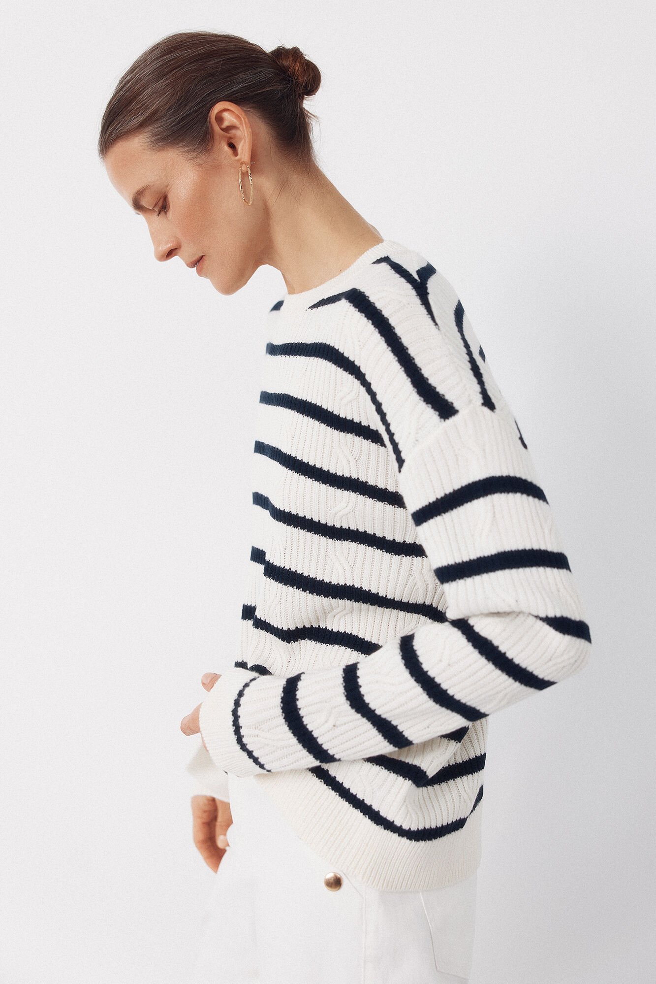 Cortefiel Camisola de toque suave Impress&atilde;o