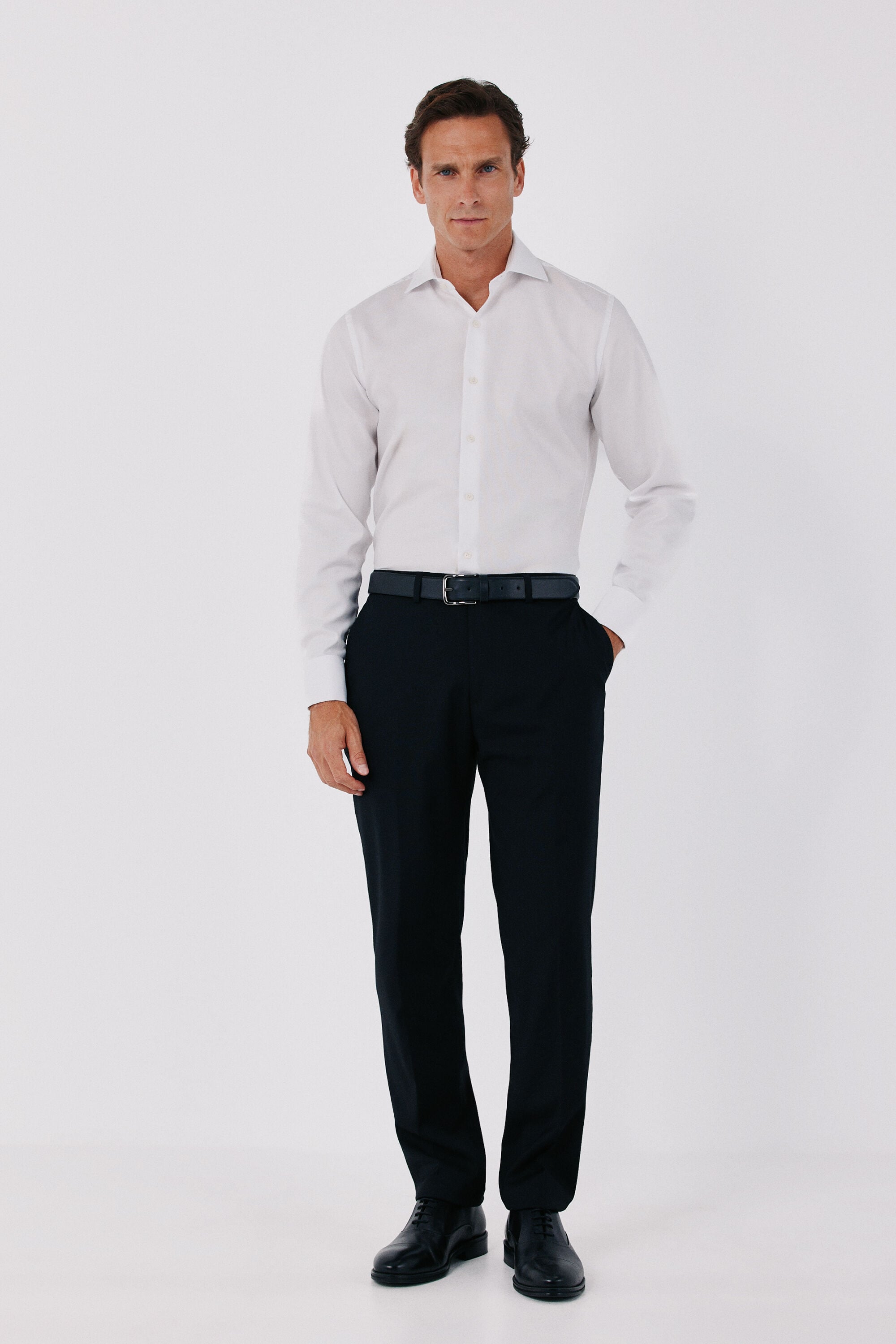 Cortefiel Otom&aacute;n slim fit easy iron dress shirt