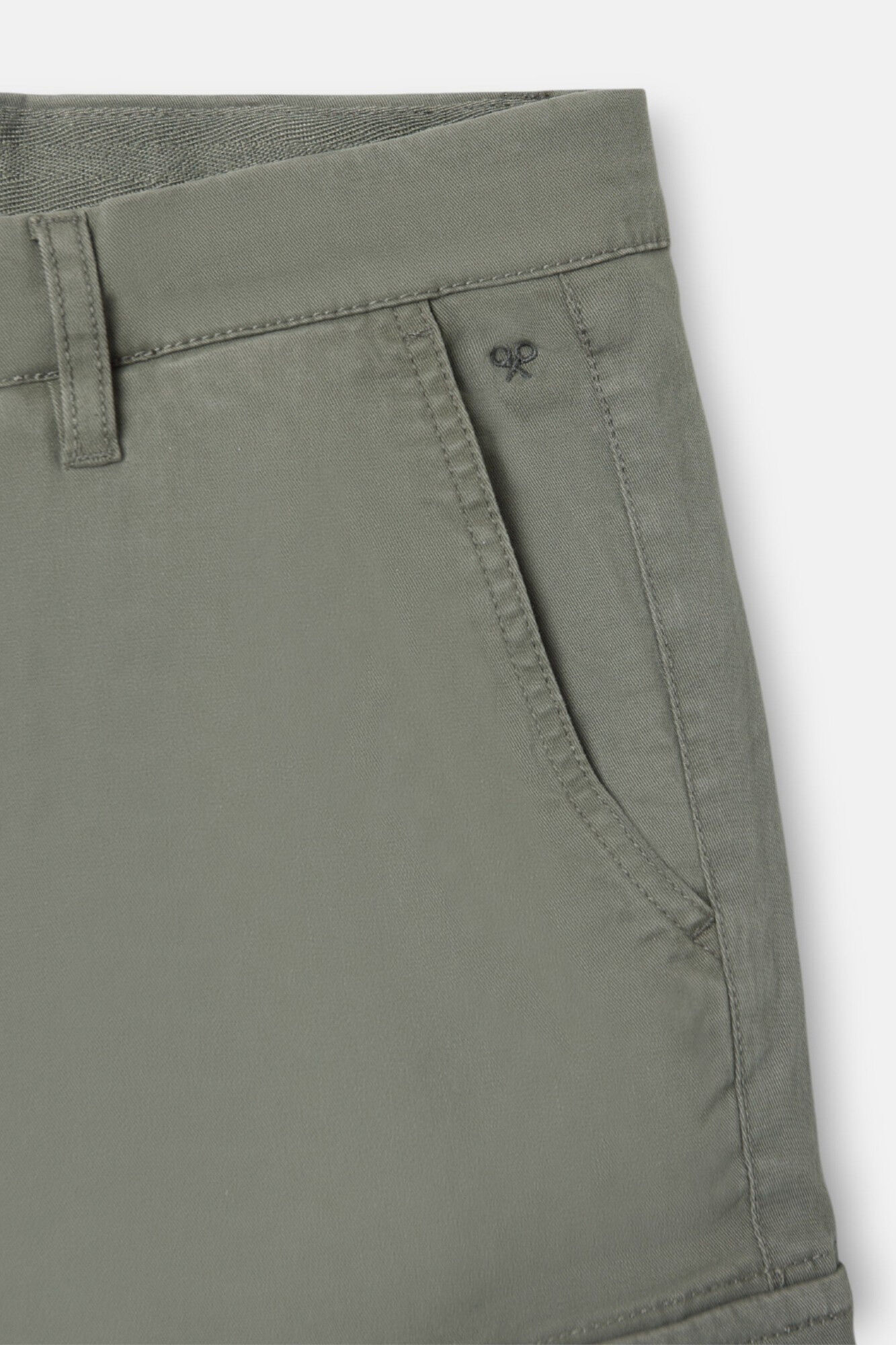 Silbon Casual cargo trouser Green