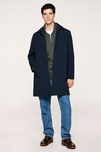 Selected Sobretudo técnica impermeável com colete removível 