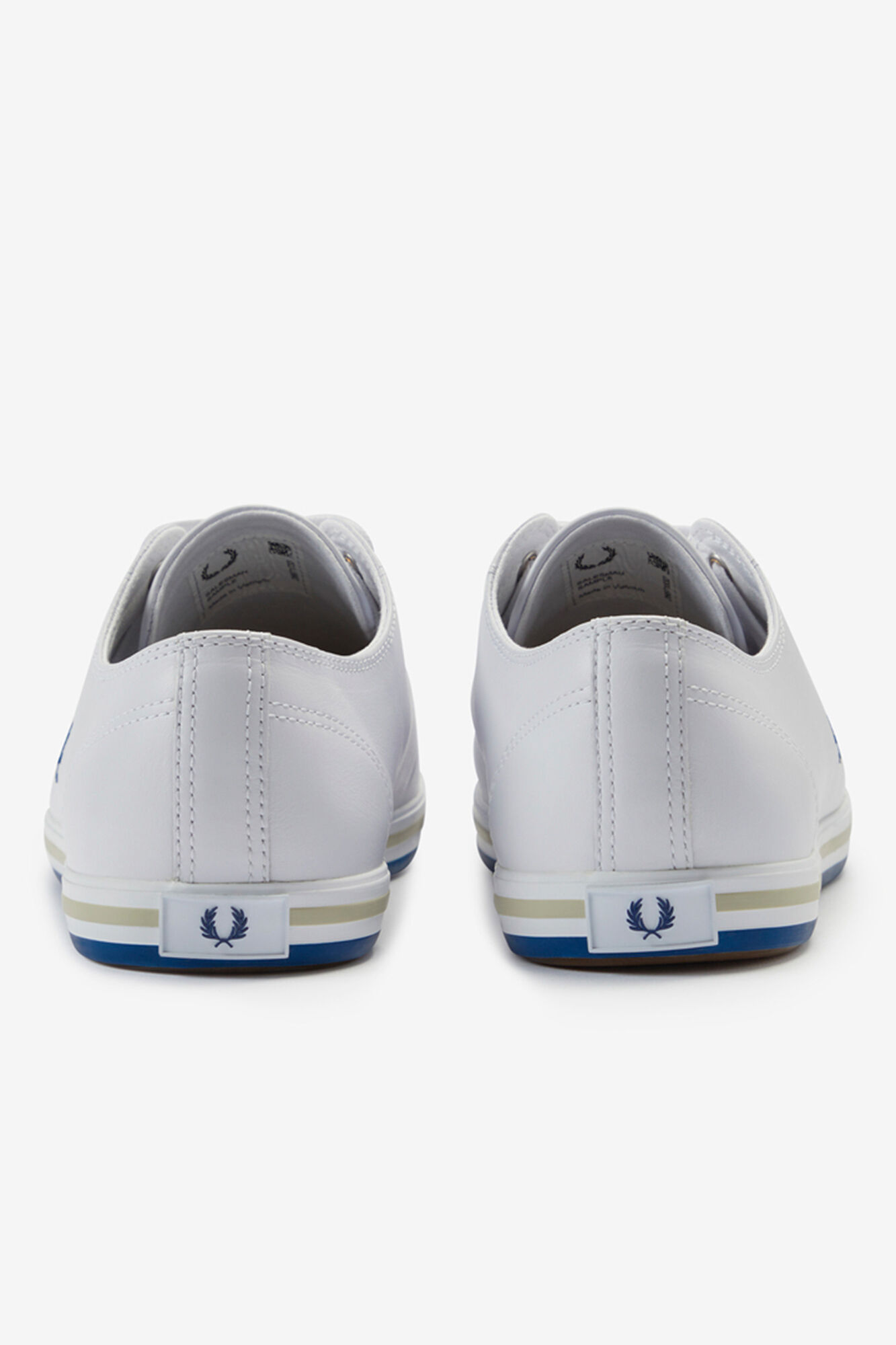 Fred Perry Sapatilhas kingston pele Branco