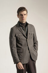 PuroEGO Jaqueta safari c&aacute;qui Verde