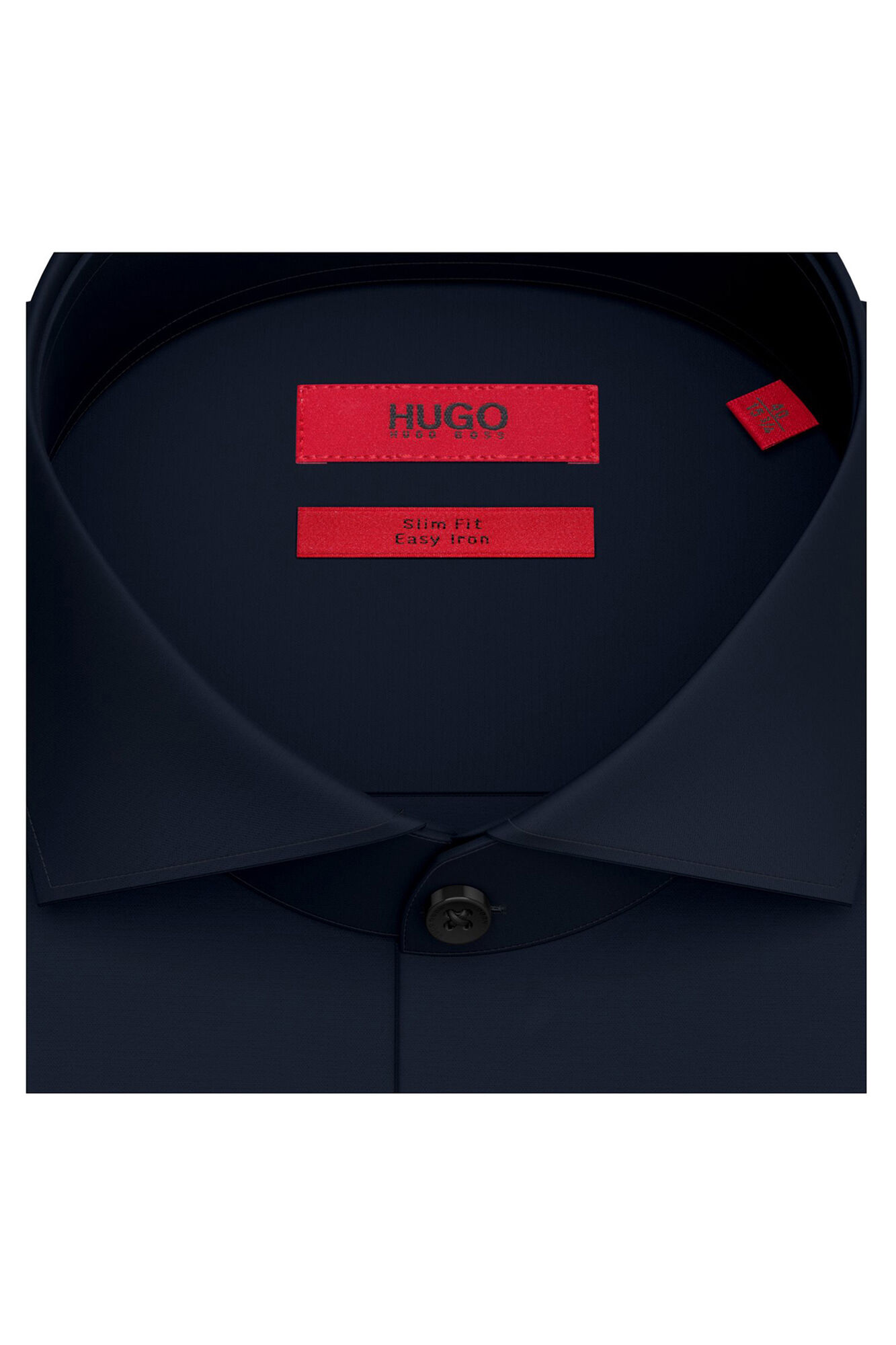 HUGO Camisa b&aacute;sica Azul