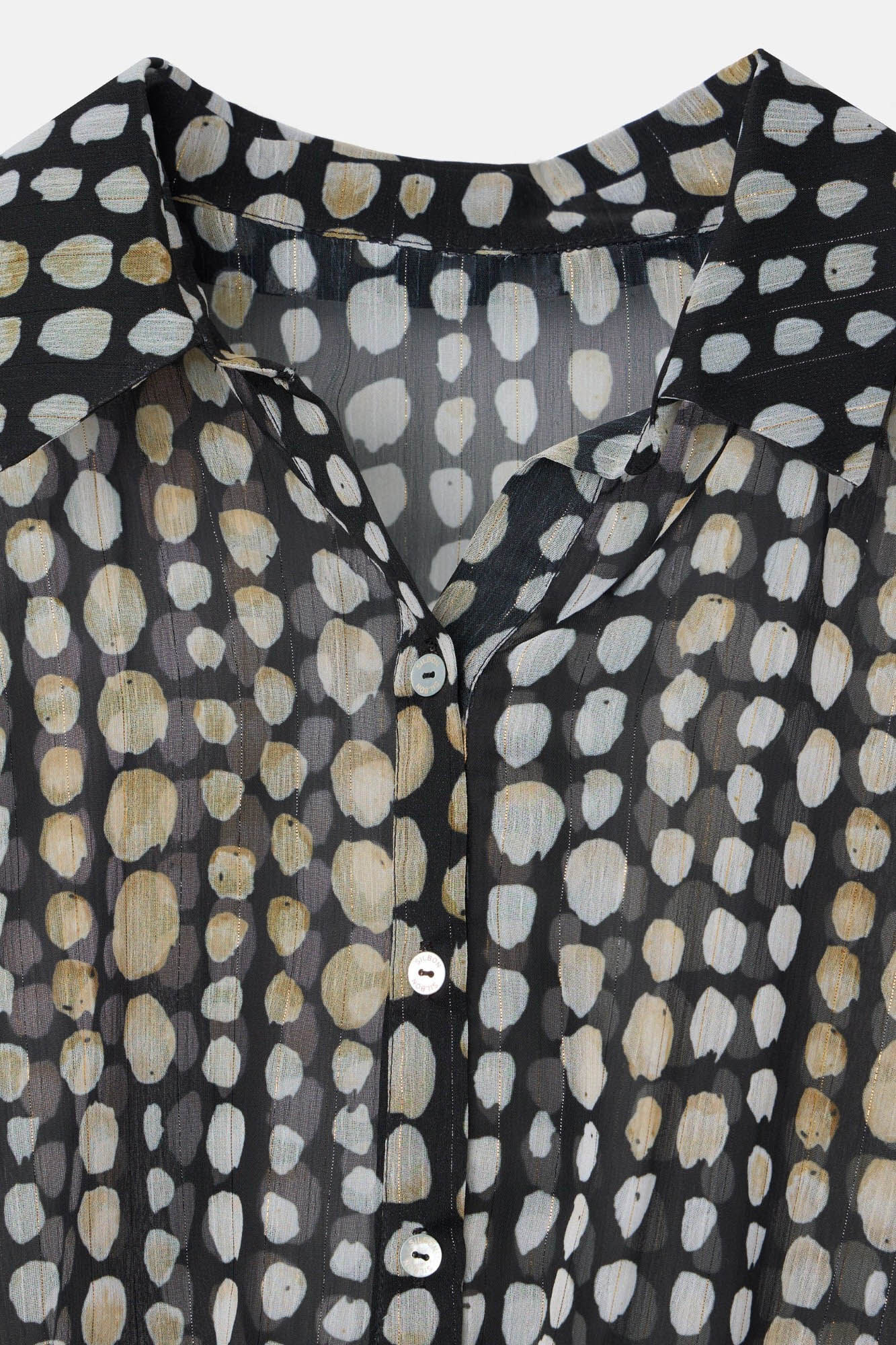 Silbon Camisa bolas Preto