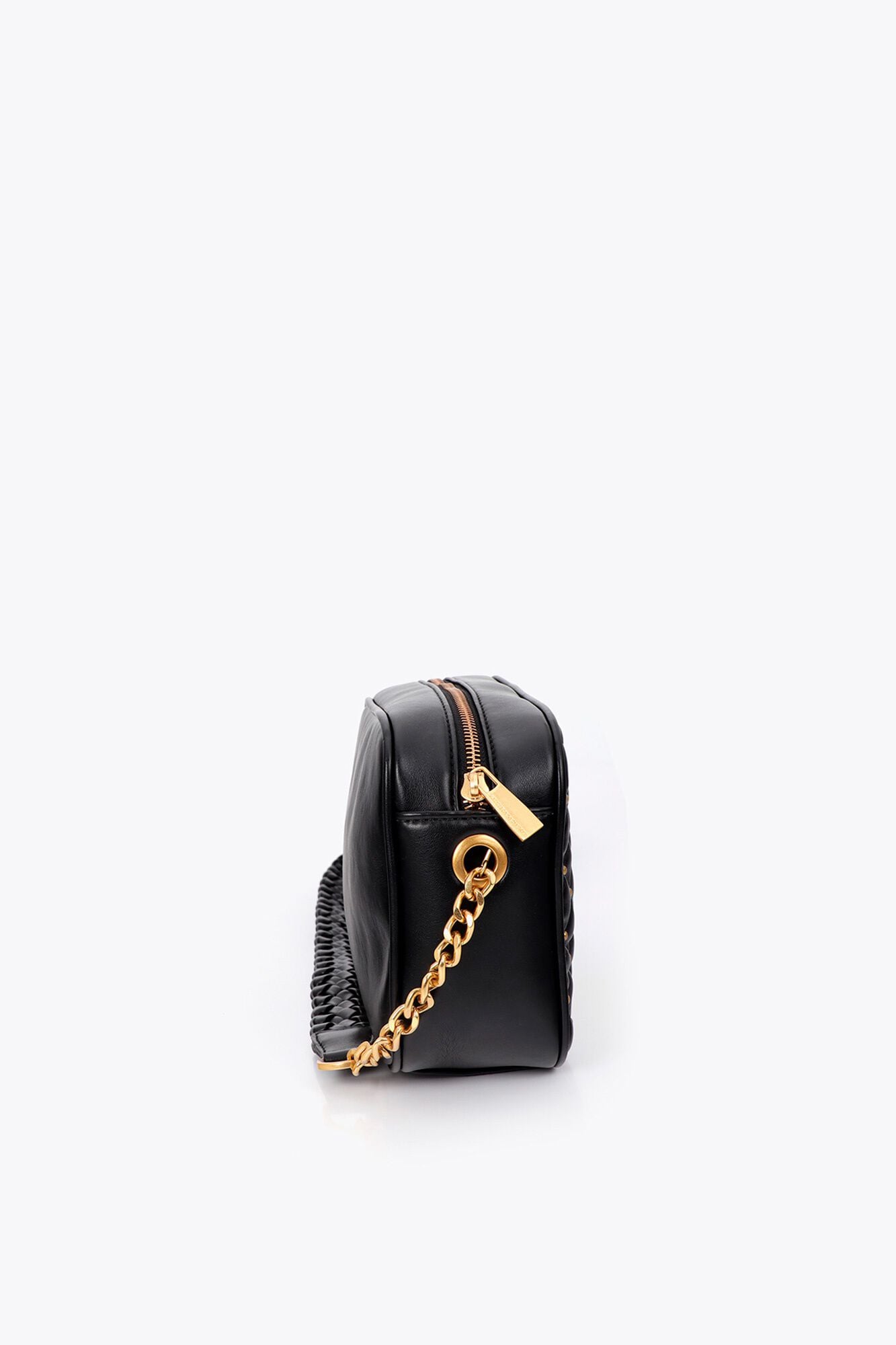 Lola Casademunt Bolsa a tiracolo acolchoada com mini tachas Preto