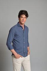 Cloking Piqué Shirt Navy