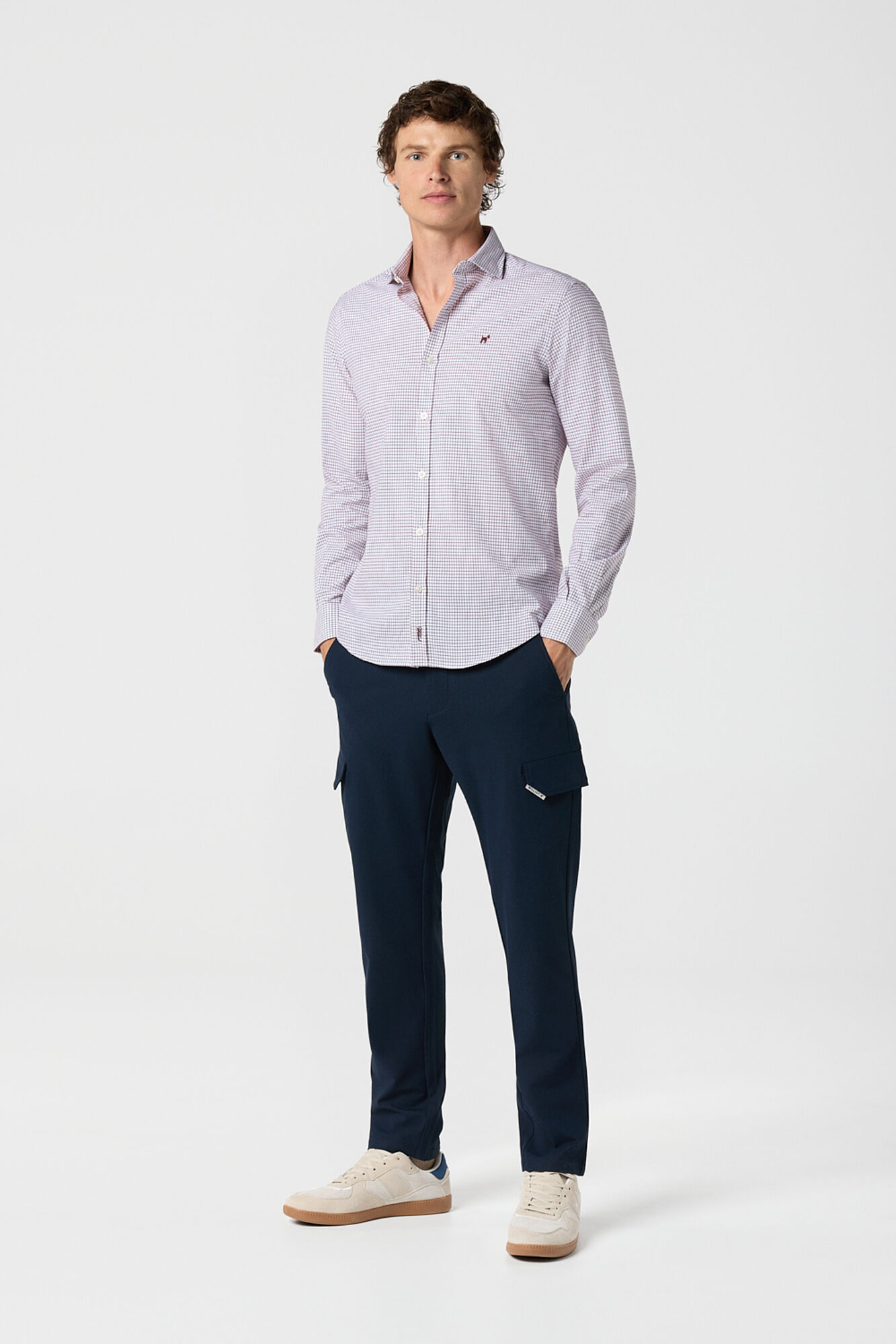 Williot Camisa aos quadrados pequenos