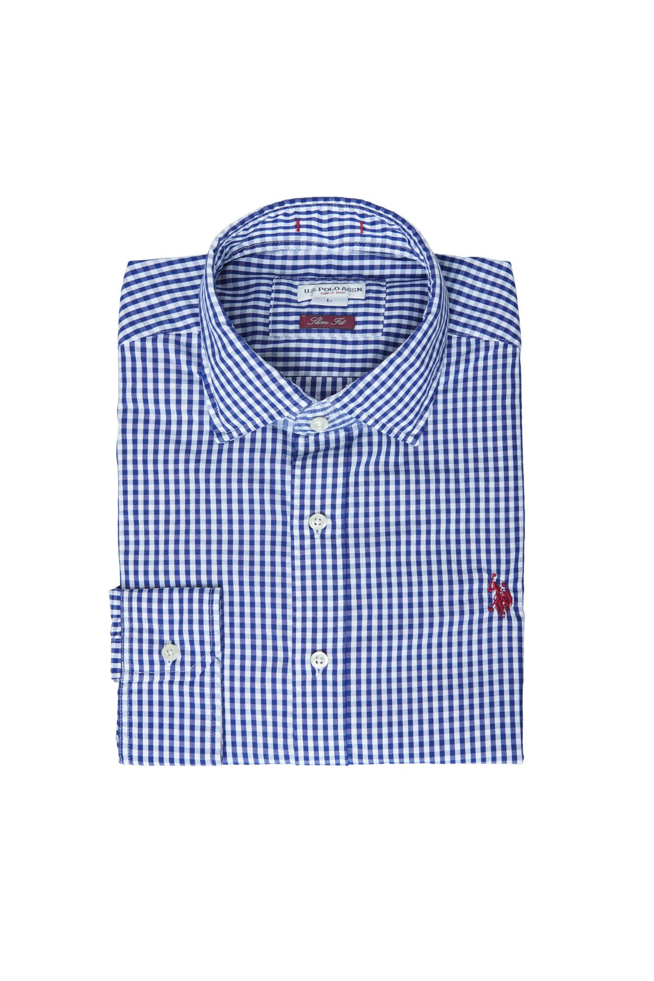 Us Polo Camisa xadrez Ivor