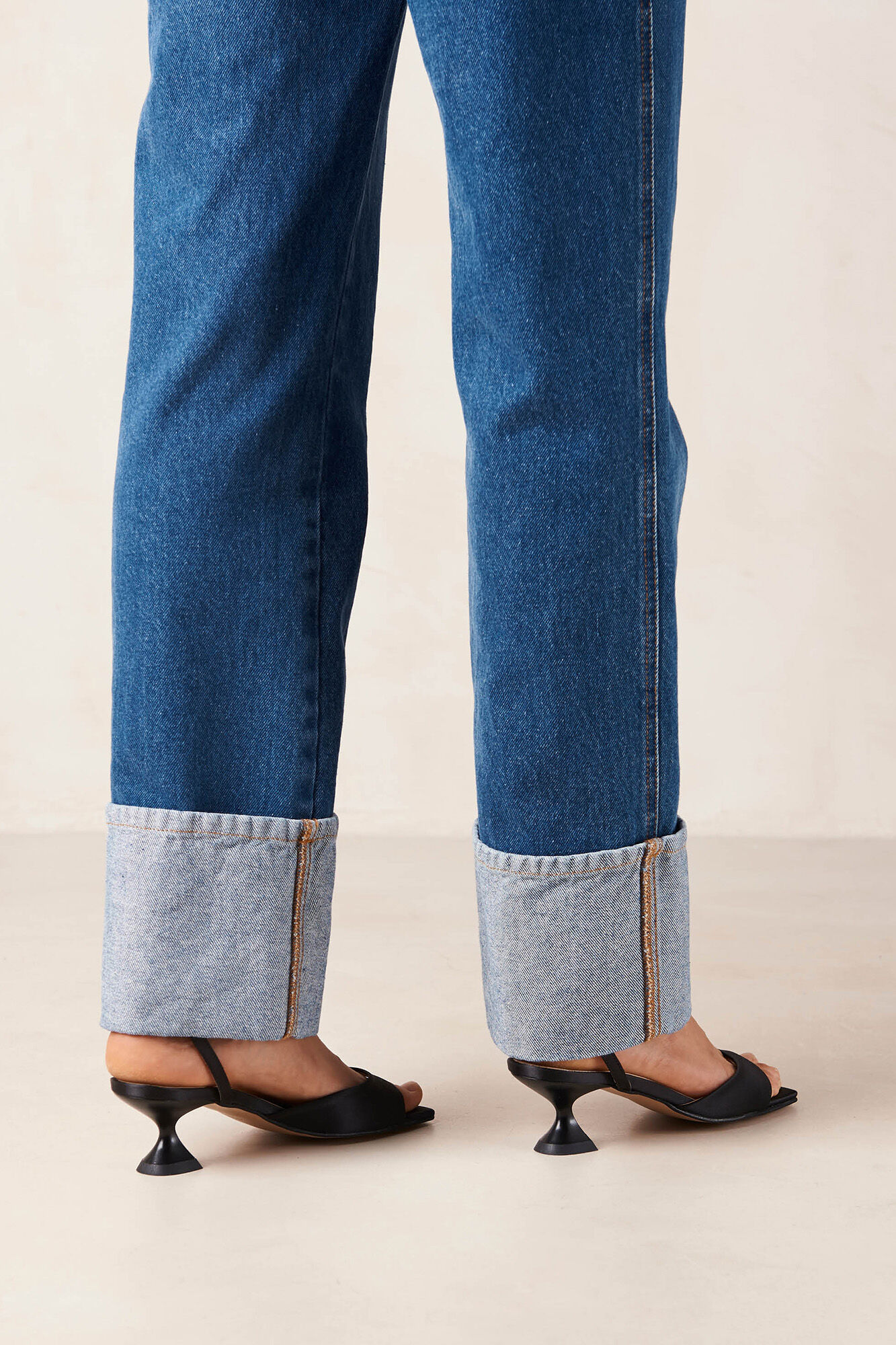 Alohas Sand&aacute;lias sedosas pretas Skye Preto