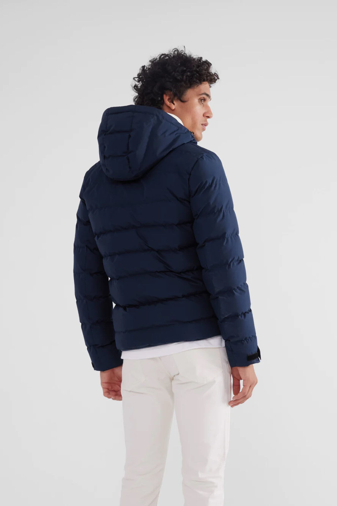 Silbon Abrigo tecnico capucha warm azul marino Azul marino