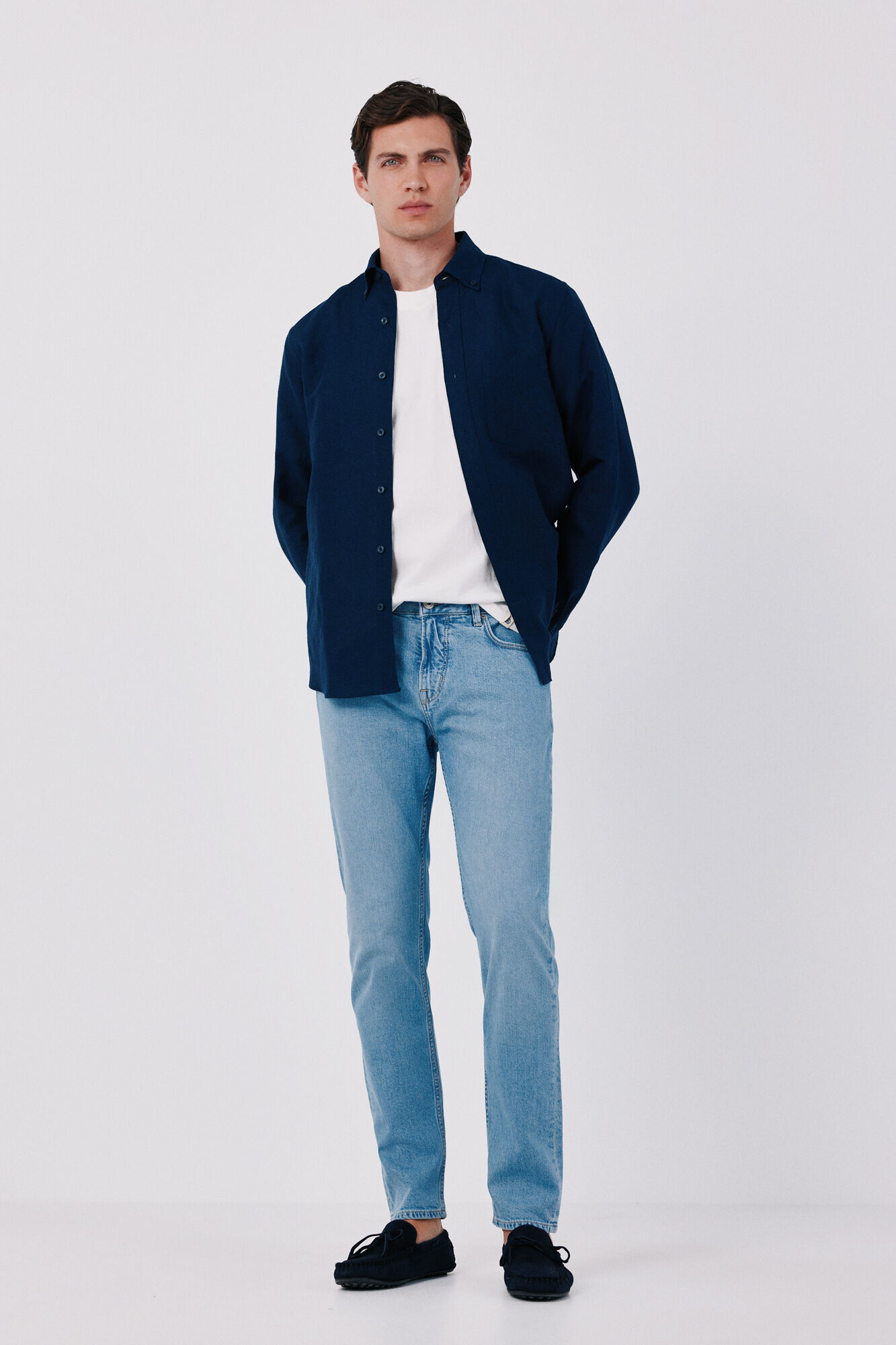 Cortefiel Lightweight slim fit jeans
