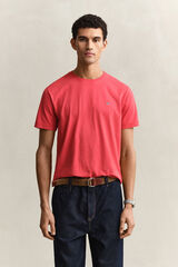 Gant T-shirt Regular Fit Shield Vermelho