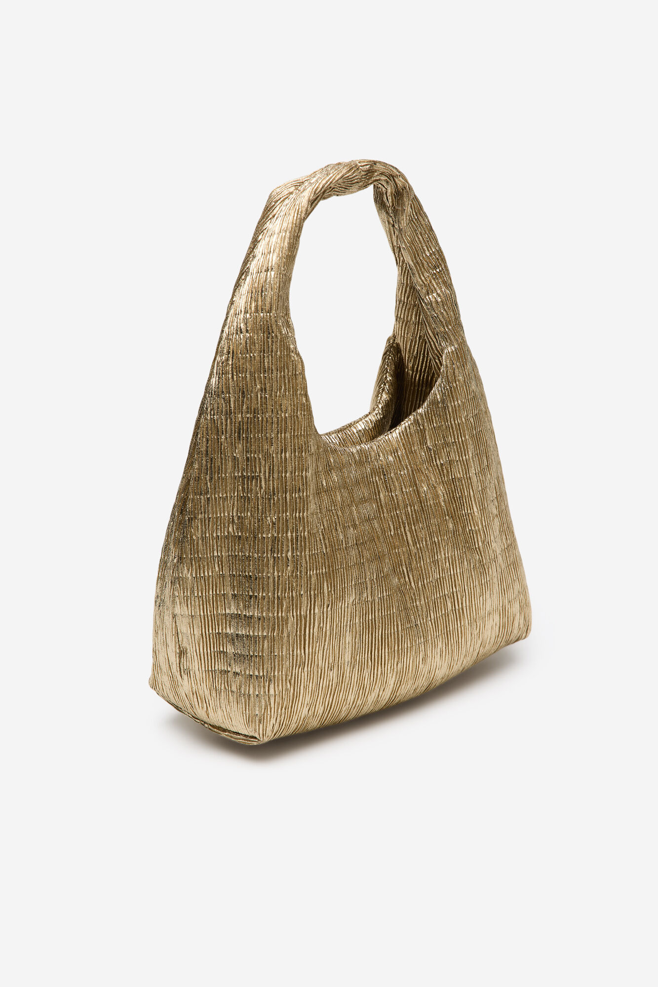 Cortefiel Mini hobo bag Gold
