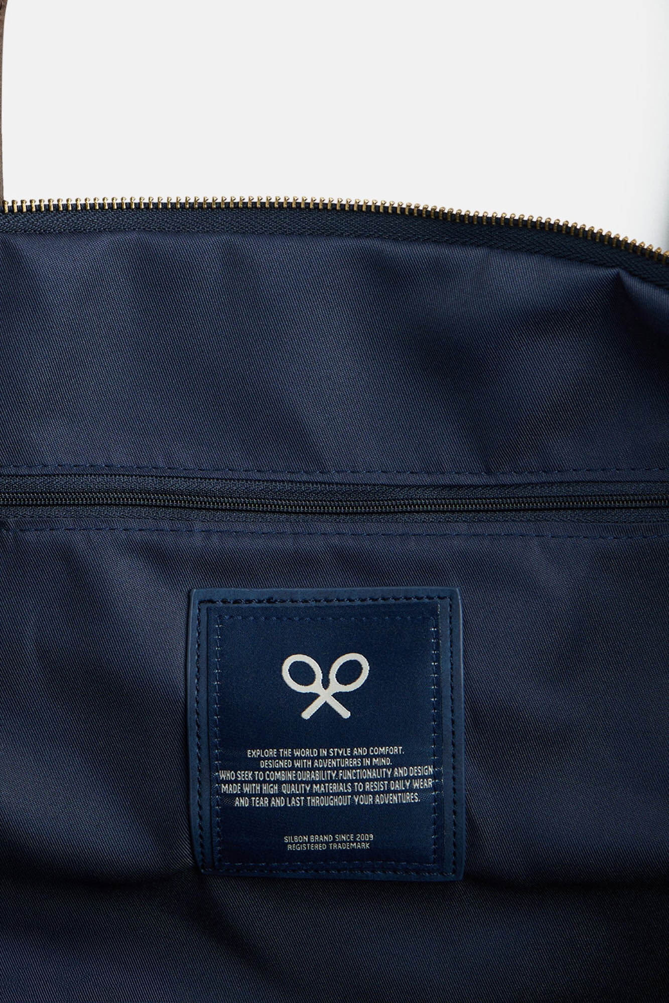 Silbon Bolsa de viagem cl&aacute;ssica Azul