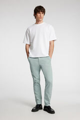 Selected Cal&ccedil;as chino para homem slim fit Verde