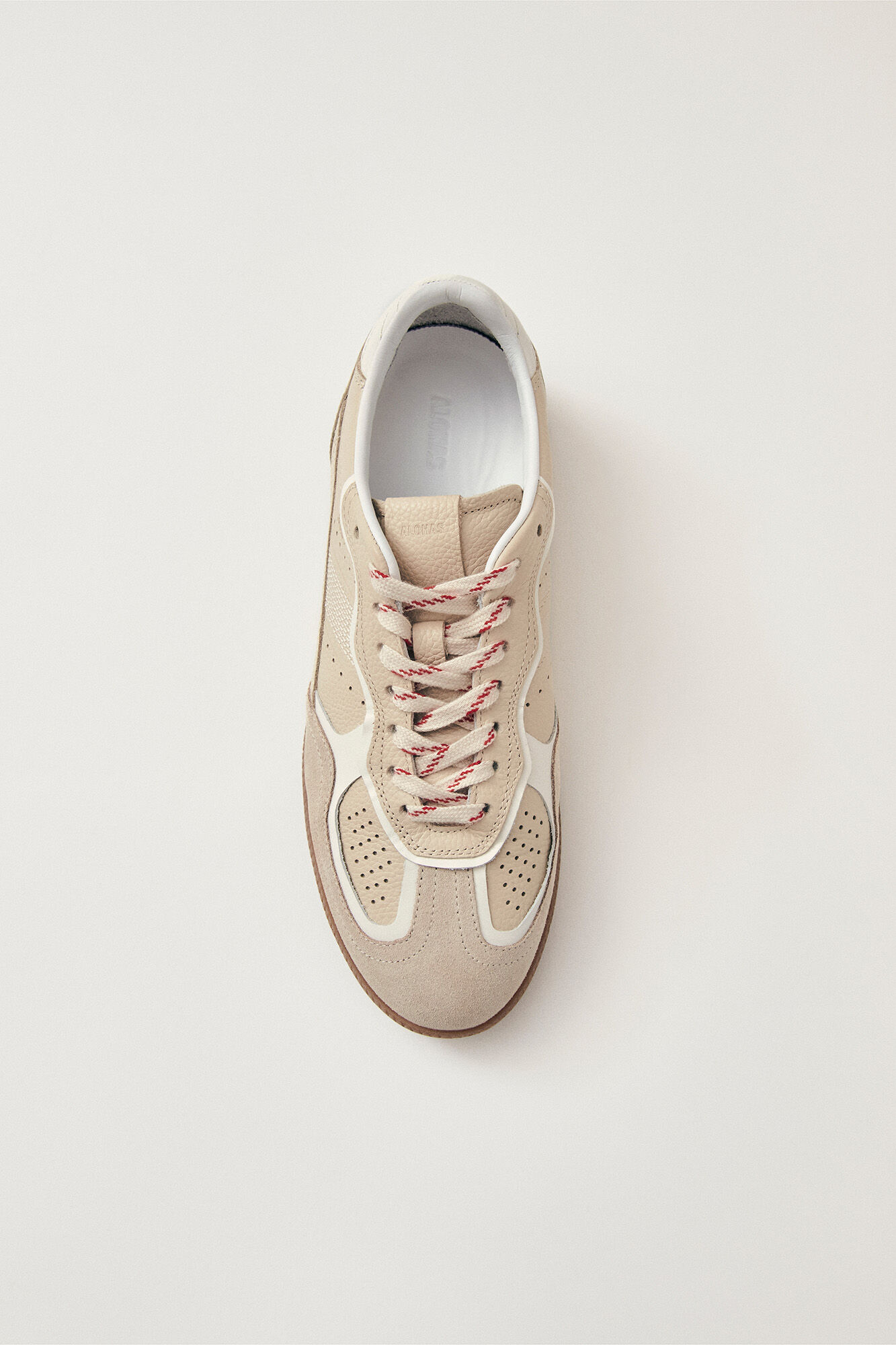 Alohas Zapatillas de piel Tb.490 Beige