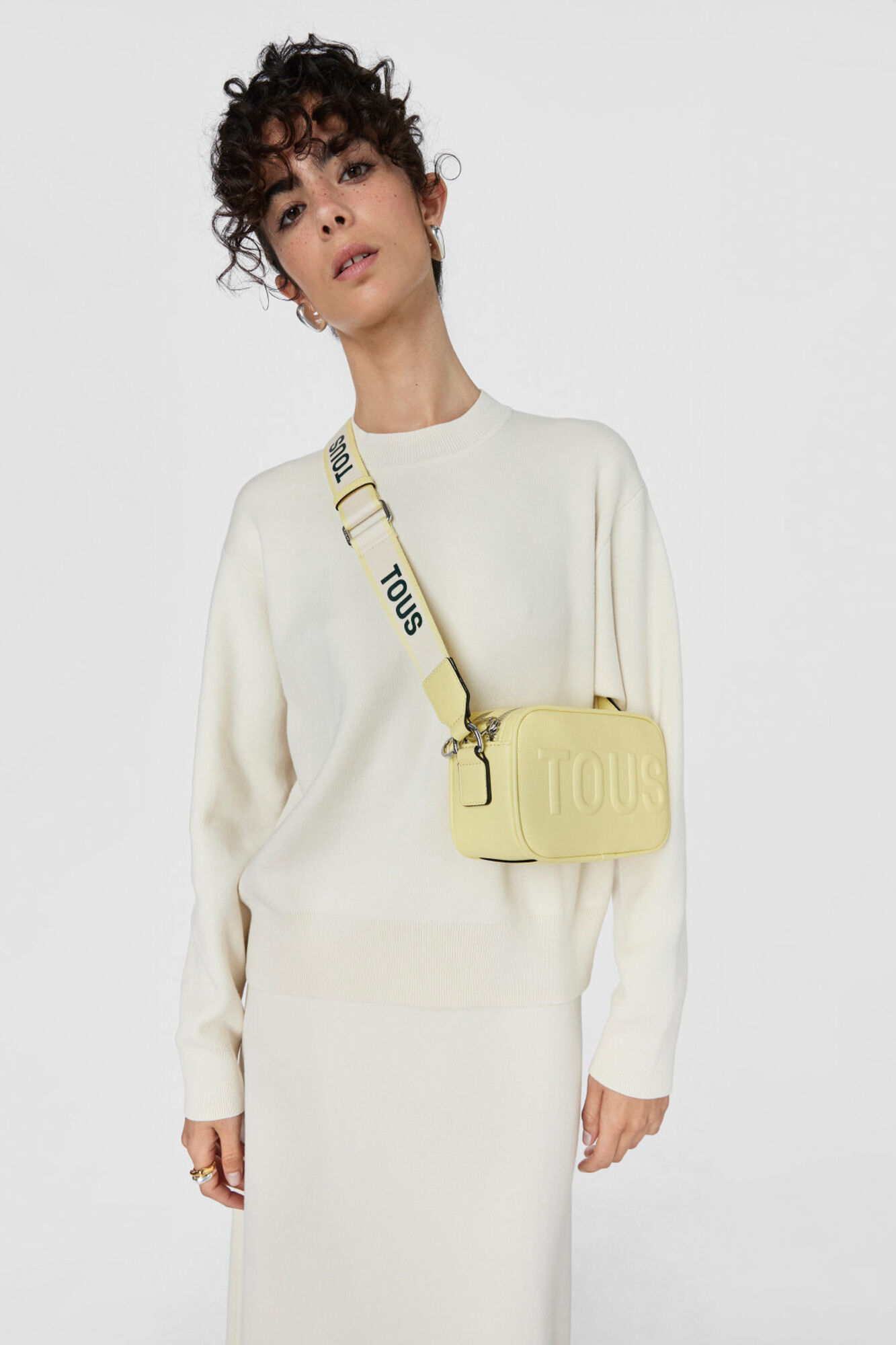 Tous Yellow TOUS La Rue crossbody reporter bag Yellow