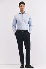 Cortefiel Micro stripe pants series xxi Navy